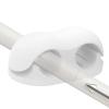 Cord Organizer - A Versatile Silicone Holder and Pen Clip, Perfect as a Multipurpose Wire Keeper for desks, School classrooms, Walls, and nightstands. view 2