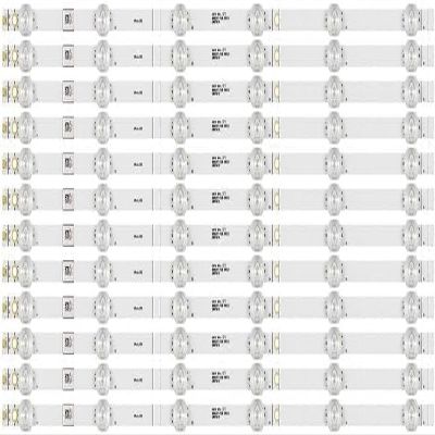 10pcs TV LED Backlight Strips Fit for HISENSE 65R6E1 65H7709 H65B7100 LB65084 V0, 285597666742