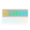 Led Crypto Tracker, Stock & Crypto Price Display, Time-Based Modes or Price Display, No VPN, Rainbow Pixel Gradient, Custom Colors, Adjustable Brightness, for Business/transactions view 1