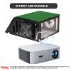 Golf Simulator Projector Enclosure - Floor Mounted with Cooling Fan, Durable Steel Frame, Clear Viewing Panel & Turf Top for Home Indoor Golf Sim Protection view 3