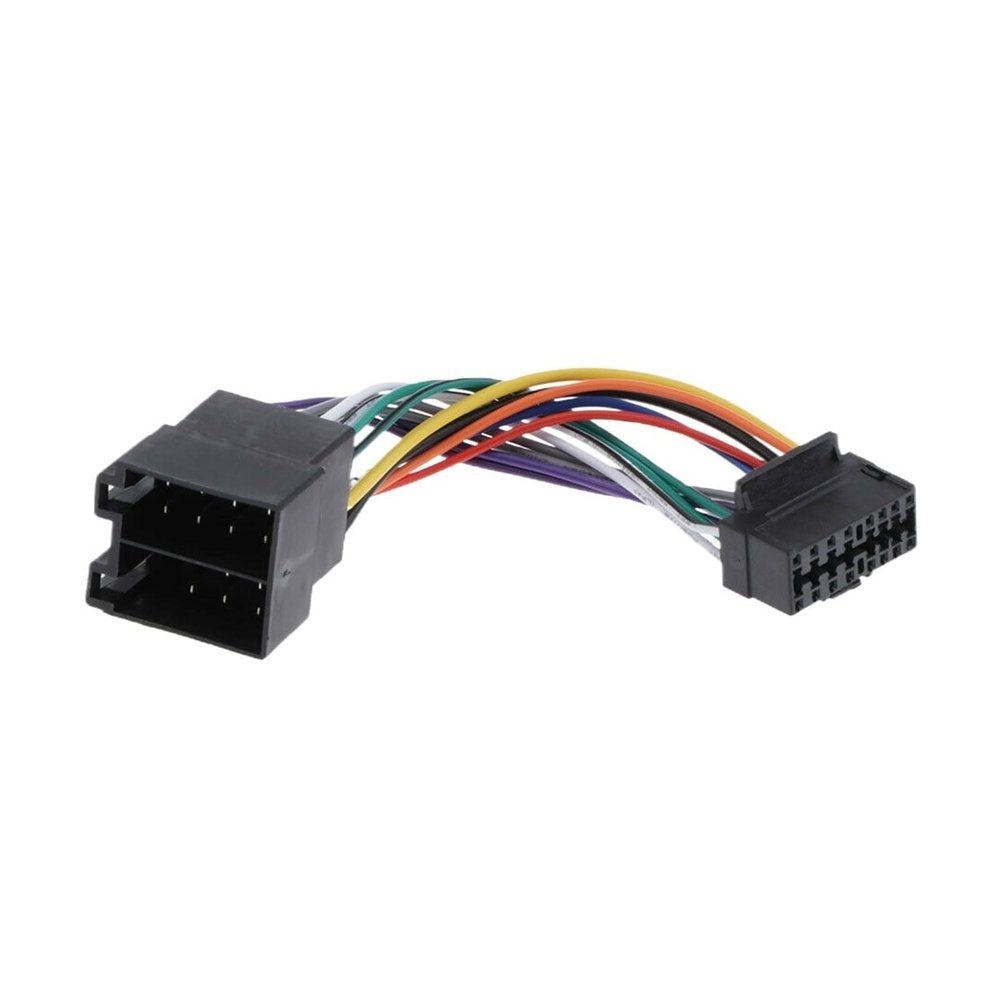16 Pin Car Stereo Harness ISO For To Play Adapter Wiring Connector