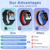 Dolwenqi Smart Watch for Kids, Smart Watch Boys Toys with 40 Games Camera Video Recorder Music Alarm Learn Card Audiostory Flashlight Pedometer 2 Extra Bands Gift Toys for 3-12 Years Old Boys(Black) view 3