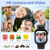 Dolwenqi Smart Watch for Kids, Smart Watch Boys Toys with 40 Games Camera Video Recorder Music Alarm Learn Card Audiostory Flashlight Pedometer 2 Extra Bands Gift Toys for 3-12 Years Old Boys(Black) view 4