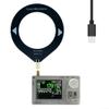 FABULETTA TEF6686 Full Band FM LW SW Pocket Radio with 2.0 Inch IPS LCD Display and Tuning, Silver(circular antenna) view 1