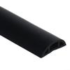 Floor Cable Protector for Heavy Duty Cable Management, 1M Long PVC Cover for Home Office Gym Use, Low Profile 10Mm Height, Compatible with 20Mm and 30Mm Cables(D30-black) view 3