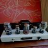 2A3 Class A Single-Ended Tube Amplifier, Pure Handmade Point-to-Point Wiring, 5W x 2 Hi-Fi Power Amp, 6SN7 & 5U4G Tubes, Warm & Mellow Sound (Amp Without Tube) view 4