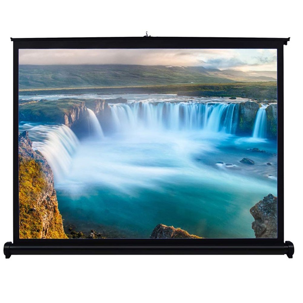40-inch 4:3 Projection Screen Portable Folded Front for DLP Projector Handheld
