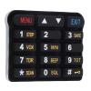 ASHATA 8PCS Number Keyboard Replacement for UV9R Plus 2 Way Radio, Silicone Numeric Keypad with Tactile Responsiveness, for Intercom Devices view 2