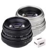 Compatible for Sony E-Mount 35mm F1.6 APS-C Manual Focus Prime Lens N1 FX Micro 4/3 C-M4/3(Black,Macro 4/3) view 2