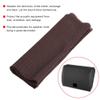 Hapivida Fabric Protective Cloth Cover, Stereo Audio Speaker Mesh Grill Cloth 1.4x0.5m Polyester Anti Dust Easy Clean Cover for Equipment Protection and Decoration (Brown) view 4