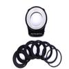 tubanlkey Photography Fill Light, Macro Flash: Suitable for Close-up Shooting of Still Life, Jewelry, Oral Dentistry, Insects, etc. (Ring Light + 58mm Adapter Ring) view 1