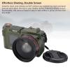 ASHATA 4K Digital Camera for Photography, 70MP 50X Zoom Auto Focus Wide Angle F1.8 DSLR Camera with Double Screen Flash, for Beginners & Adults Content Creators (Olive Green) view 3