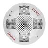 EGCSVWF Genesis Ceiling Speaker/Strobe, White, 15-115 cd, Fire Marking, High-Performance Notification Device with Field-Selectable Light Output view 1