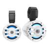 Kenwood XM77TWL 7.7 Inch 2 Way Marine & Powersports Tower Speakers Pair (White) view 1