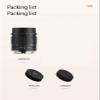 Compatible for Sony E-Mount 35mm F0.95 APS-C Manual Focus Wide Angle Lens Z XF EF-M/RF M4/3 L Mount(XF) view 2