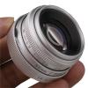 Compatible for Sony E-Mount 35mm F1.6 APS-C Manual Focus Prime Lens N1 FX Micro 4/3 C-M4/3(Black,EF-M) view 2