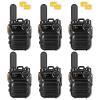 4G LTE PoC Walkie Talkies Unlimited Range Global Lifetime Free Push-to-Talk Over Cellular Two Way Radios Nationwide Long Distance PTT Radios for Family, Logistics & Company 6pcs with SIM Card (6) view 1