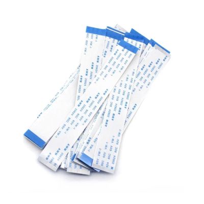 BHUPWZE 10PCS FFC FPC AWM 20624 80C 60V -1 Flat Flexible Cable 0.5MM 4-60 Pin(Reverse Direction,30CM_34 PIN)