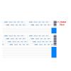 BHUPWZE 1.25mm Pitch FPC FFC Ribbon Flexible Flat Cable 4/5/6/8/10/11/12/13/14/15/16/17/18/19/20/21/22/23P/24/25/26/28/30P 100/200/300MM(50MM,LINE Connector_2PCS_13P) view 3