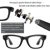 AI Smart Glasses with Camera, 1080P Video Recording, AI Real-Time Translation, Bluetooth Open-ear Audio, Voice Assistant, Hands-Free Calls, Recording & Vlog, Smart Travel Glasses for Women and Men view 4
