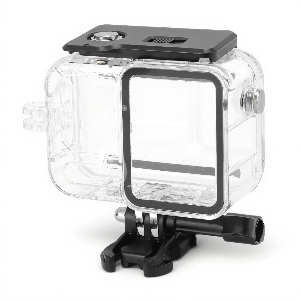 YUEHISY Action Camera Dive Case, 196FT/60M Underwater Water Proof Diving Housing for Ace Pro 2/Ace Pro, with Horizontal Vertical Filming Support