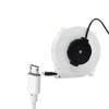 Automatic Retractable Power Cord Reel 220V Extension Cable with Protective Cover, ABS Fireproof Material, for Camping, Outdoor and Electrical Equipment Use(1.2 meters And) view 2