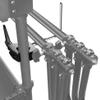 SHAPE Camera Cart C-Stand Hangers Kit of 2  CNC-Milled Aluminum 90 Hangers with Super Clamps for Rig Cart Poles, Studio Stands & Mobile Filmmaking Gear Storage view 2
