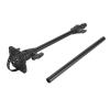 Drfeify Nylon Silicone Fish Finder Mounting Plate Bracket for, Durable Construction, for Fishing Enthusiasts, Black view 2