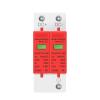 2P DC SPD Surge Protective Device 500V 800V 1000V 20KA 30KA 40KA 60KA Voltage Protector Solar PV Photovoltaic Lightning Arrester(20-40KA,DC 500V) view 1