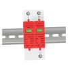 2P DC SPD Surge Protective Device 500V 800V 1000V 20KA 30KA 40KA 60KA Voltage Protector Solar PV Photovoltaic Lightning Arrester(20-40KA,DC 500V) view 3