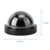 Sunisfa 4pcs Dome Simulation Camera, Lifelike Shape, Flashing Led Light, Suitable for Various Locations, ABS Material, Black and White Options (Black) view 3