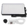 12W Color LED Fill with Cold Shoe Mount, Photography Fill, 2700 to 10000K Stepless Dimming, 360 Rotating Portable Video for Photography, Videography, Live Streaming view 1