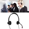 KunEchevyr H390D 3.5VA Call Center Headset, Business Headset with Noise C Mic, 3.5mm for Customer Service, Ser Volume and Phone Function, view 4