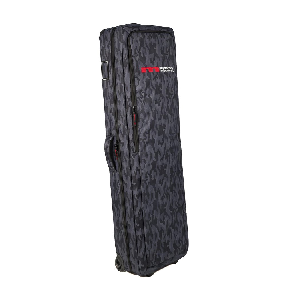 Matthews Rolling C+ Stand Kit Bag  Greyscale Camo Edition | Heavy-Duty Rolling Gear Bag for C-Stands, Tripods & Grip Equipment | Reinforced, Weather-Resistant