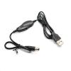 1pcs 7530 7cm 5V USB Portable BBQ Fan for Air Blower with Speed Adjustment(Speed Control Cable) view 2