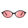 R.F.YFQH Indoor FL-Rose Oval Tinted Migraine Glasses for Light Sensitivity, Photophobia & LED Fluorescent Glare JF6225 view 2