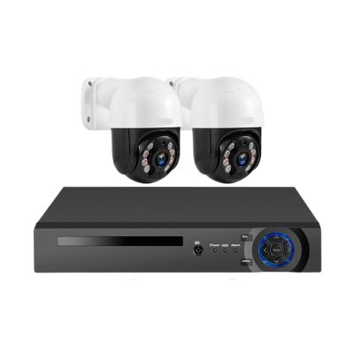 2K 4MP 6MP POE Surveillance 8CH 16CH Camera System Dual Lens 8CH POE Video H.265(500g,8CH and 2PCS 4MP)