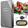 2026 Strongest TV Antenna for Smart TV,4000+ Miles Long Range Digital Antenna 360 Reception Outdoor/Indoor, Best Amplified HDTV Antenna for Local Channels Supports 8K 4K, 35 ft Coaxial Cable view 1
