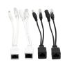 POE Cable, Passive Ethernet Power Adapter Cable, POE Splitter, RJ45 Power Module, 12V(White Male) view 2