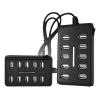 10-Port USB 2.0 Docking Station Portable Multi-Function Hub Hi-Speed Multi-Link USB Splitter for Mobile Phone Tablet view 1