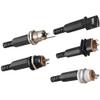 10PCS DC Power Socket, 5.5x2.1mm Connectors DC Power Plug, Male Female Jack Socket Nut Panel Mount Power Adapter Connector (Model 2) view 4