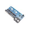 100/1000M Reverse POE Fiber Optic Ethernet Switch 20km 2F8E Gigabit Output 12V 1310/1550nm view 1