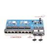 100/1000M Reverse POE Fiber Optic Ethernet Switch 20km 2F8E Gigabit Output 12V 1310/1550nm view 2