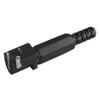 10PCS DC Power Socket, 5.5x2.1mm Connectors DC Power Plug, Male Female Jack Socket Nut Panel Mount Power Adapter Connector (Model 5) view 1