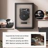 QUGURLID Wall Mountable CD Player, Music Frame CD Player with Remote Control, 5.0 Bluetooth/3.5mm AUX Output, Without Speakers, for Home/Wall Decor (White) view 3