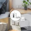 Electrical Outlet Strip - Charging Management,Outlet Strip with Surge Protection - for Desk Home Dorm Kitchen Wall Living Room Behind Couch TV Phone Refrigerator view 4