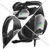 1Pc Headphones headsets Headset for Computer Professional Microphone Stereo Gaming Headset Noise Cancelling Earphone LED Light Gaming Headset Glowing Headset view 3
