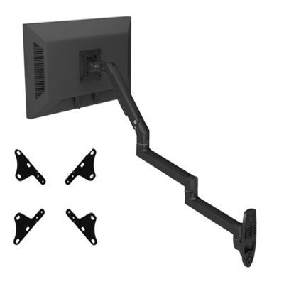 GVMUKNYE DL-7013 17-38 Inch Mechanical Spring Aluminum Steel LCD Monitor Mount TV Wall Mount Bracket Long Arm 2-10 kg 3-11 kg 100x100 200x200(With adaptor 1)