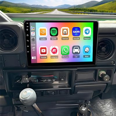10.1" Double Din Car Stereo Radio for Toyota Land Cruiser 1990-1997,with CarPlay & Android Auto,Touchscreen Double Din Radio w/Bluetooth,GPS Navigation,Car Audio Receivers,Backup Camera,Mirror Link,FM