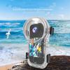 Magnetic Quick-Release Dive Housing for Insta360 x4 Air Camera 50M Deep-Waterproof Bumps-Resistant Anti-Knocks and Scratches-Proof Case Enhancing Shooting Experience with Strap view 3